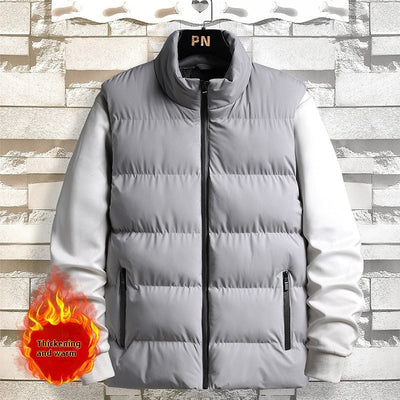 Trendige Koreanische Slim Fit Weste für Herren - Warm und Stilvoll