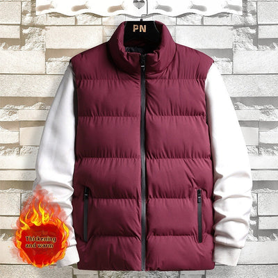 Trendige Koreanische Slim Fit Weste für Herren - Warm und Stilvoll
