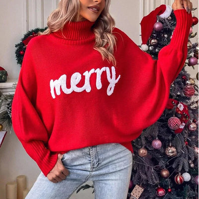 Warmer Rollkragenpullover für Damen
