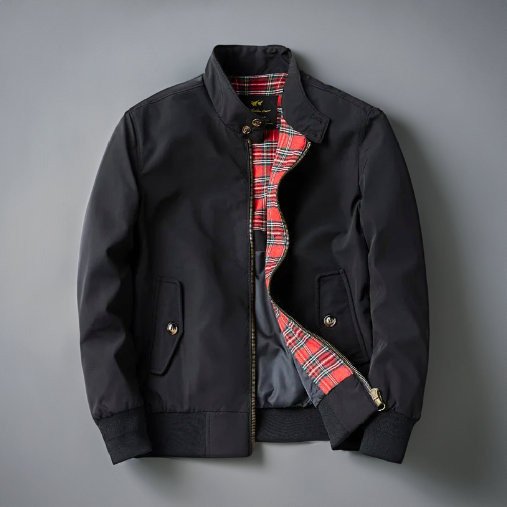 Lässige Jacke mit Reißverschluss für Männer