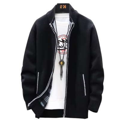 Genialer Winter-Strickjacke für Männer