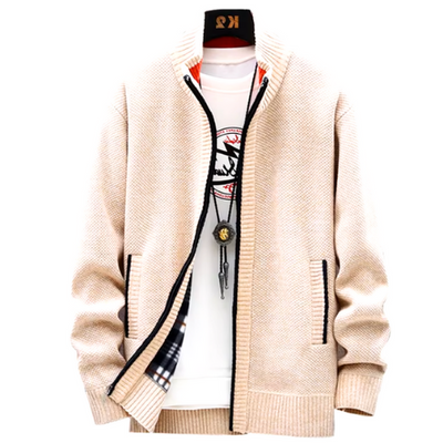 Genialer Winter-Strickjacke für Männer