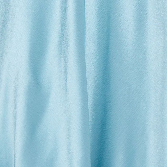 Seidiges Satinkleid mit Kontrastpaspelierung