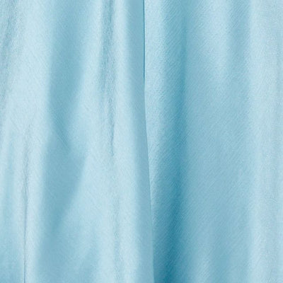 Seidiges Satinkleid mit Kontrastpaspelierung