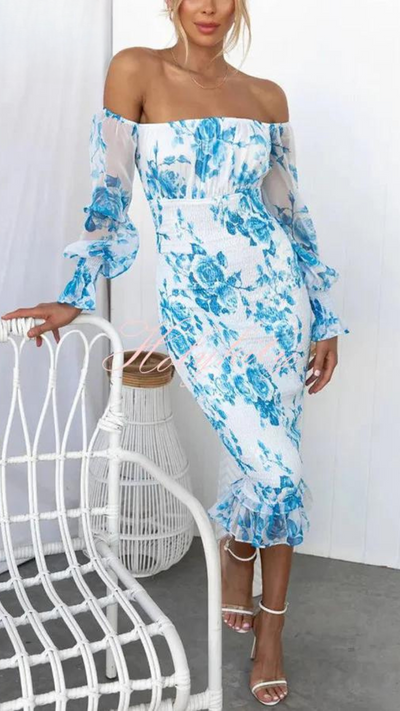 Kendall | Luxe Midi Kleid (Fast ausverkauft)