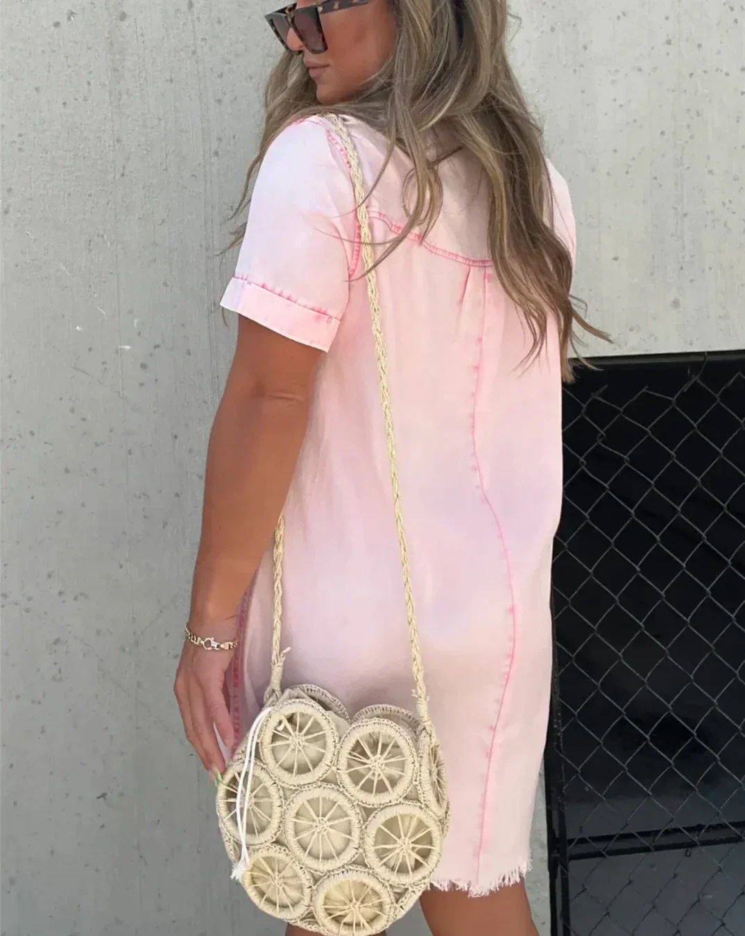 Yara | Stilvolles Jeanshemdkleid