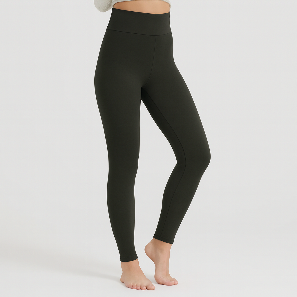 Veronica | Warme Fleece-Leggings mit hoher Taille