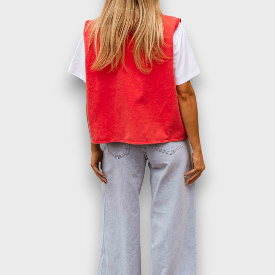 Veriane – Retro-inspirierte Sommerweste