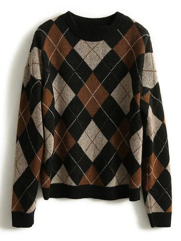 Rundhals-Pullover für Frauen