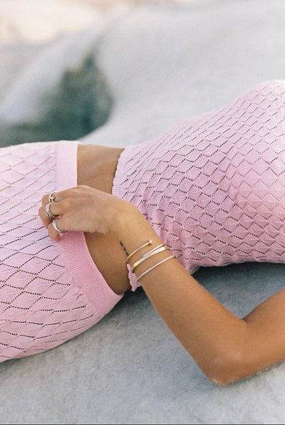 Macy | Zweiteiliges Häkel-Strick Set