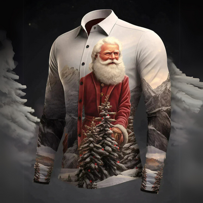 Stylisches Weihnachtshemd für Herren