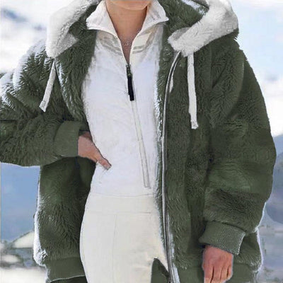 Warme Elegante Winterjacke für Damen