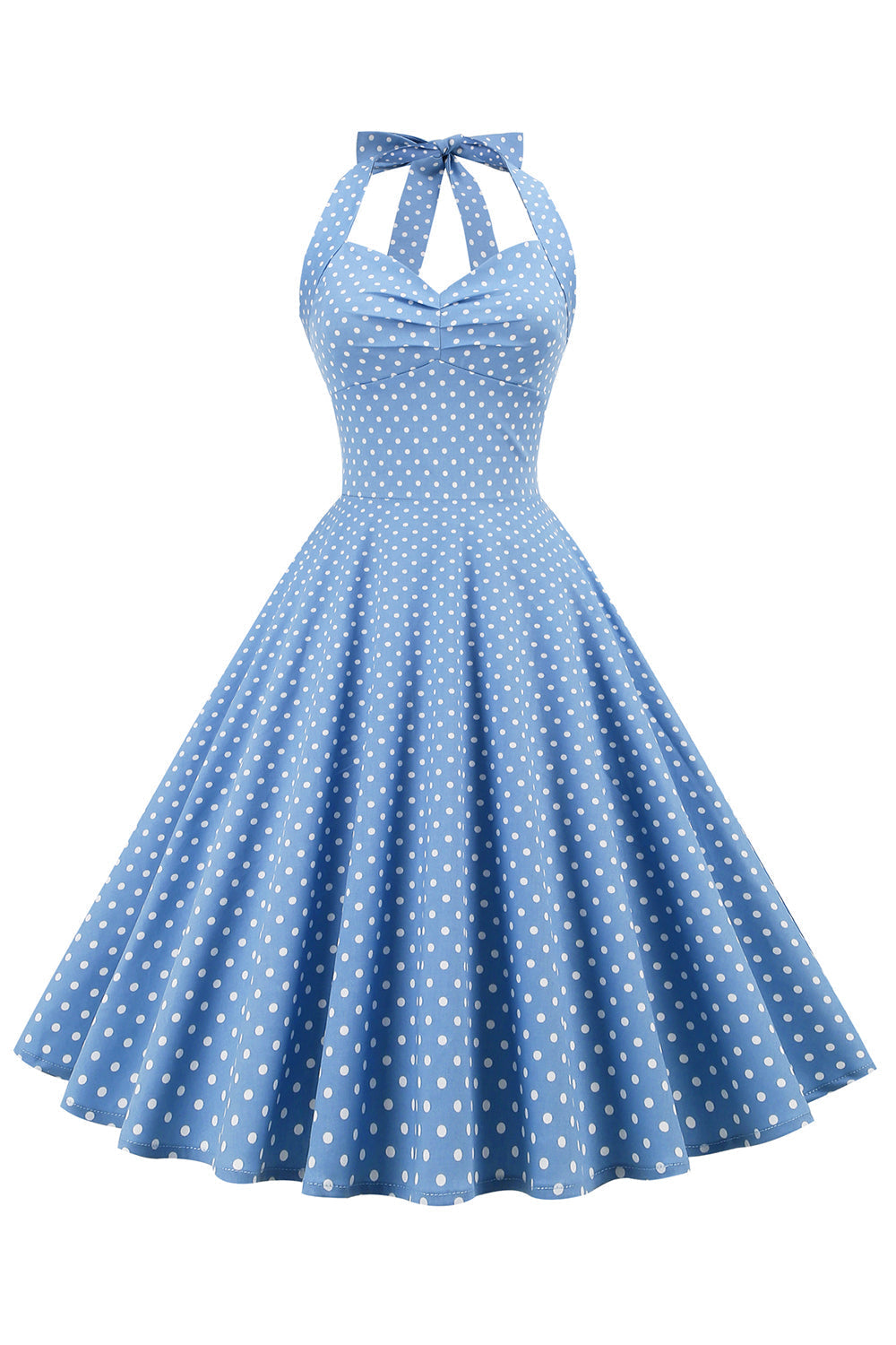 Retro Polka Dot Rückenfrei für Damen