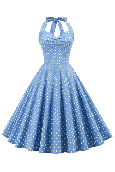 Retro Polka Dot Rückenfrei für Damen