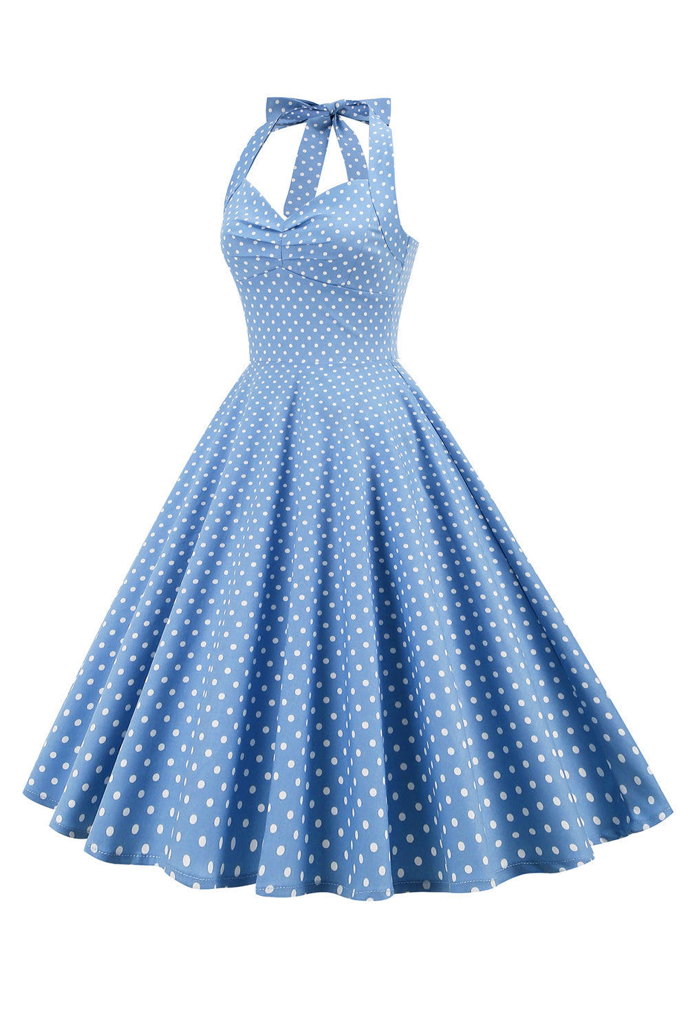 Retro Polka Dot Rückenfrei für Damen