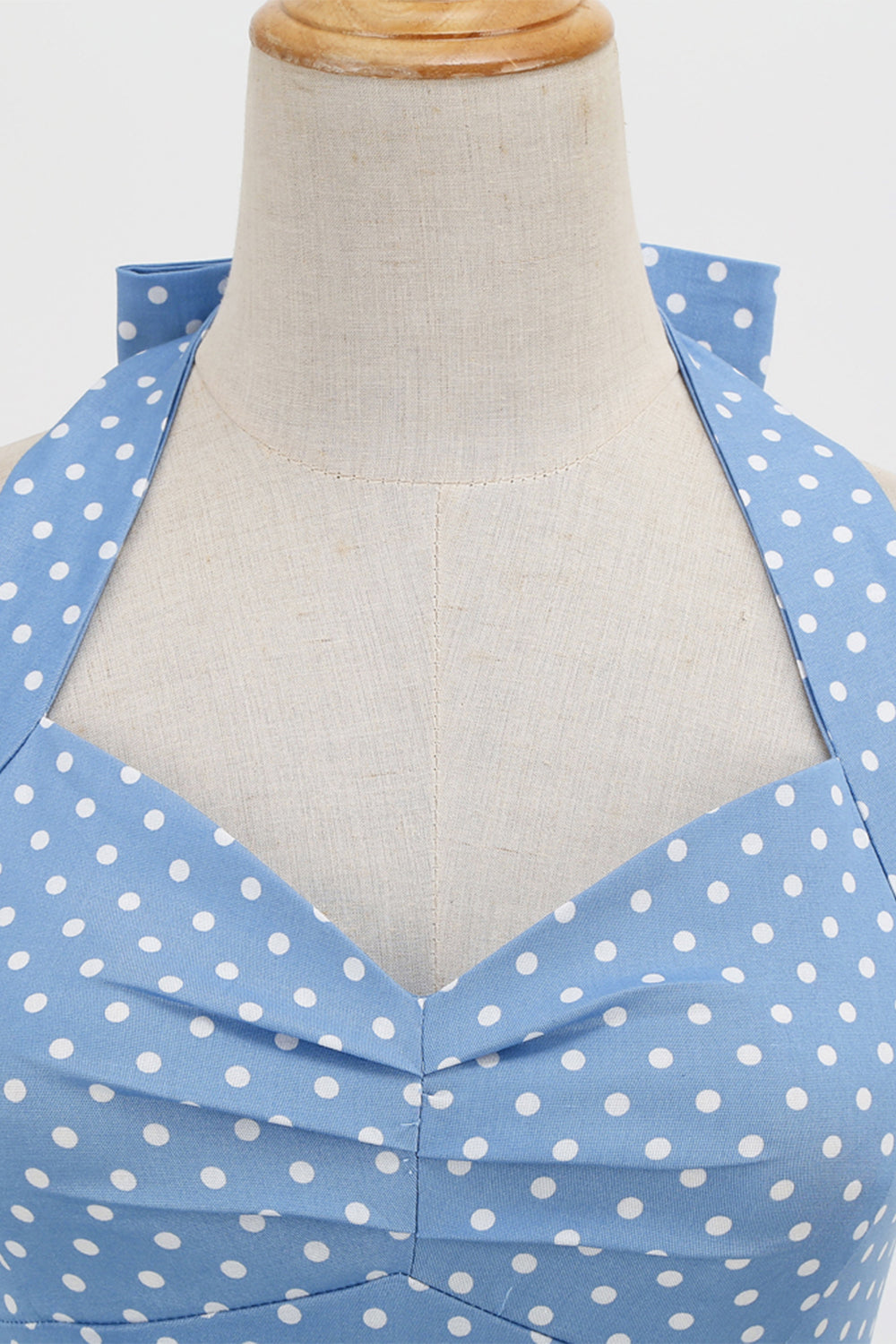 Retro Polka Dot Rückenfrei für Damen