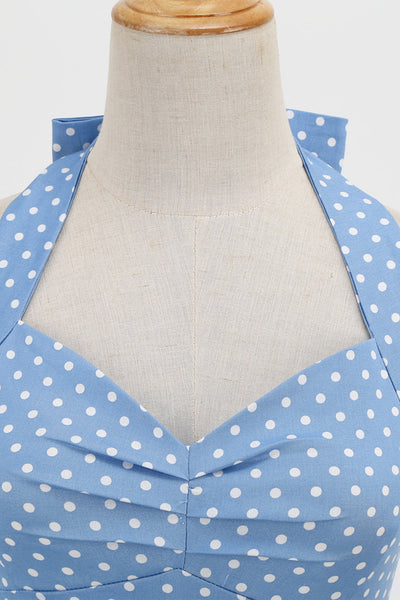 Retro Polka Dot Rückenfrei für Damen