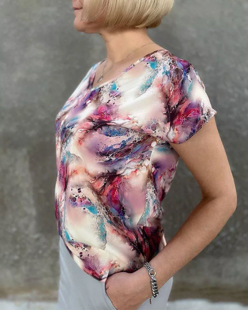 T-Shirt bedruckt kurzarm