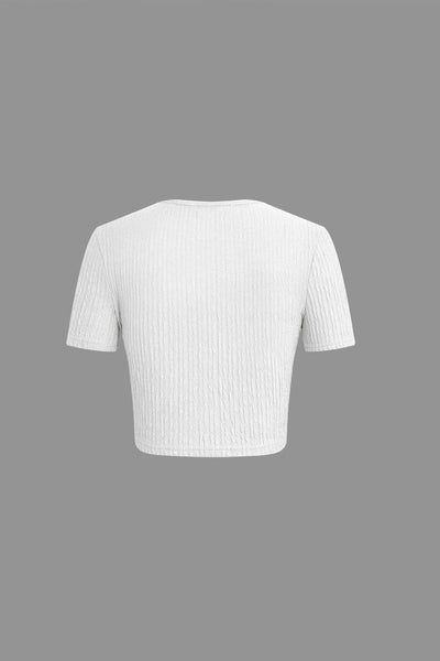 Maya | Zweiteiliges Set mit Raffung