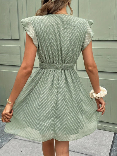 Shirley – Sommerkleid Ohne Ärmel Mit V-Ausschnitt