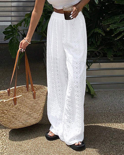 Hose Mode Spitze Lässig