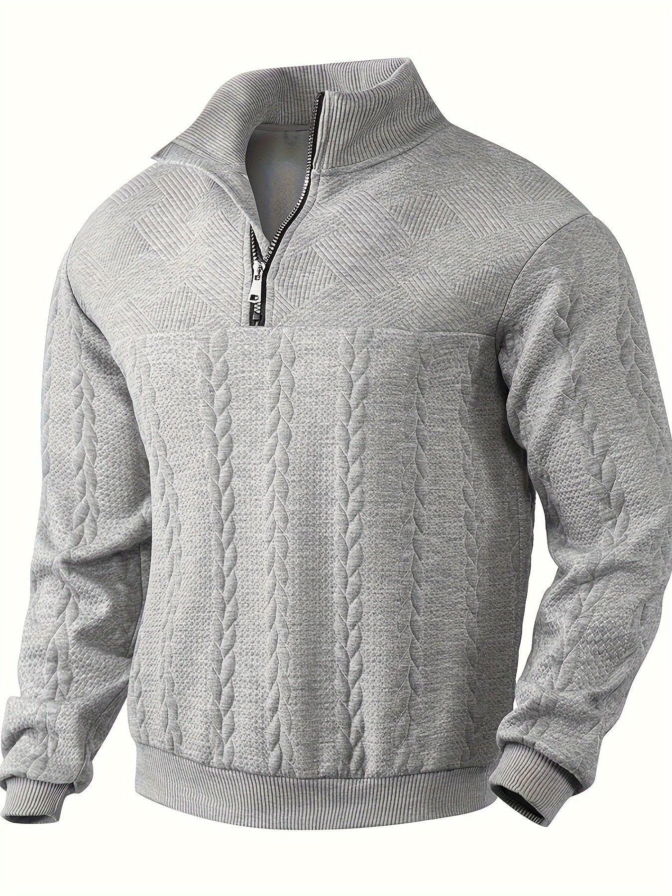 Caleb – Vintage Reißverschluss Pullover