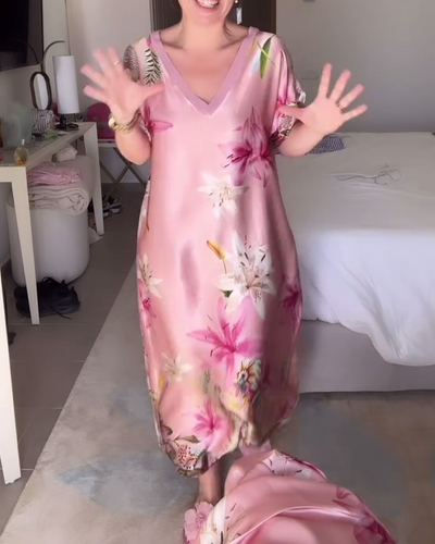 Set Ärmellos Bedruckt Rock Und Mantel