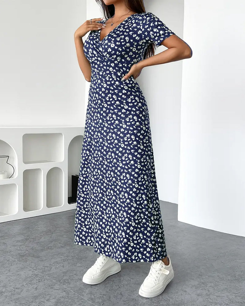 Kleid Sexy Elegant Bedruckt