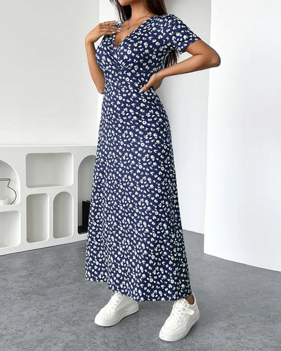 Kleid Sexy Elegant Bedruckt