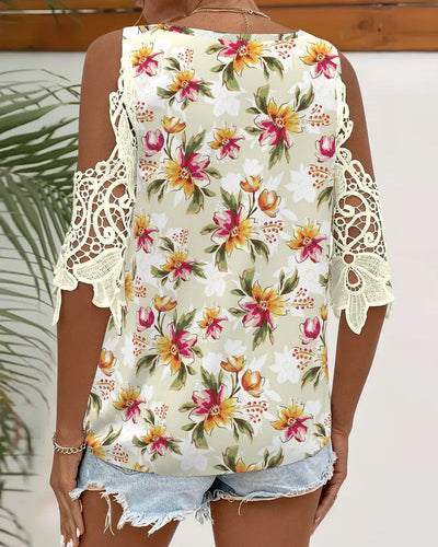 Bluse Sexy Und Modisch Offene Schultern