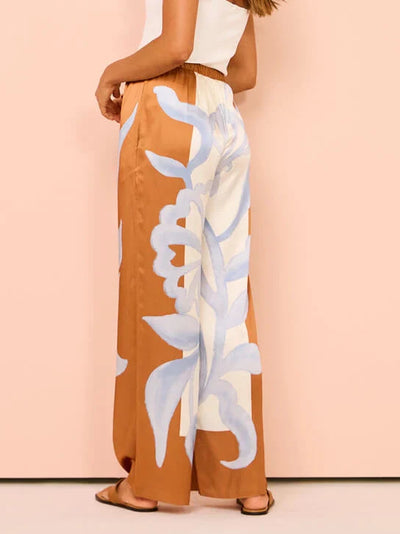 Vollständiges Golden Leaf – Oversized-Hemd und passende Hose