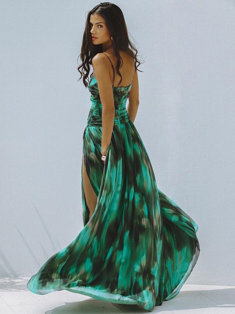 Neris | Maxikleid Mit Cut-Out Und Seestern-Detail