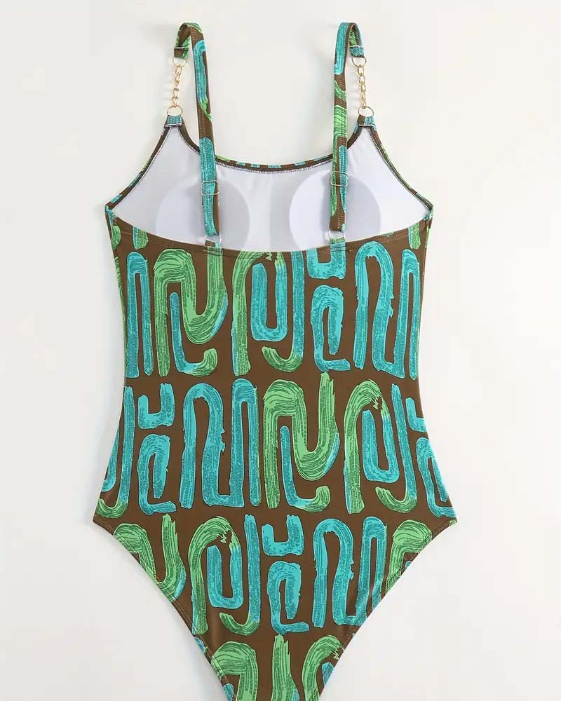 Badeanzug sexy einteiler träger