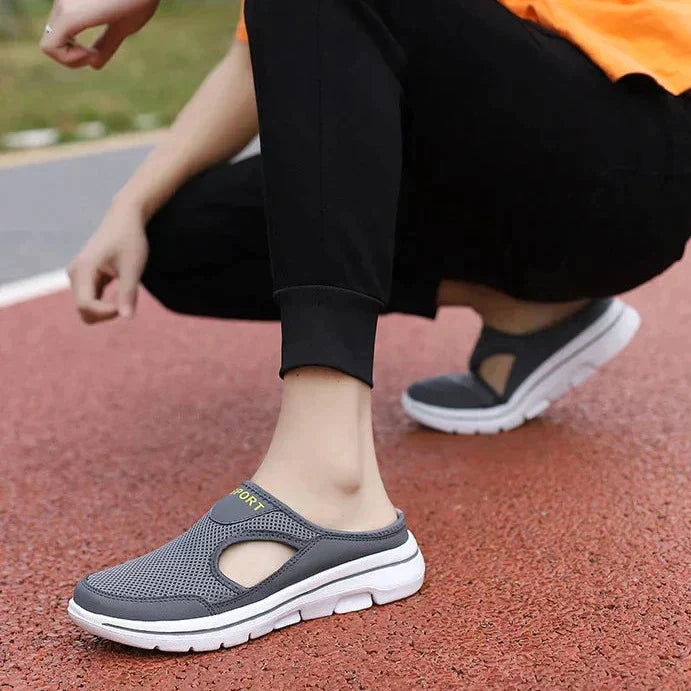 Mesh-Slip-On-Sportclogs für Unisex