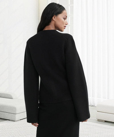 Bequeme Strickjacke für Damen