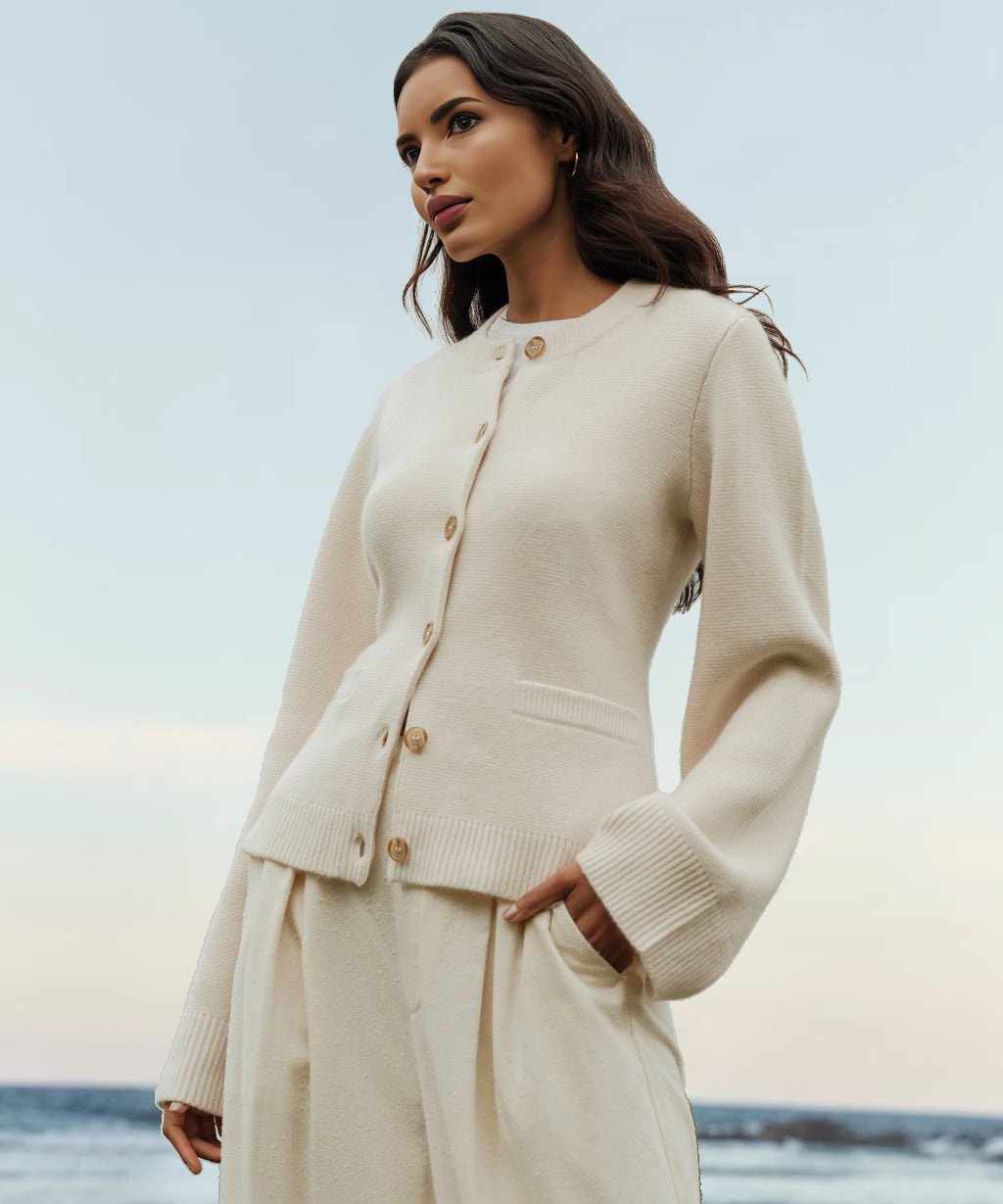 Bequeme Strickjacke für Damen