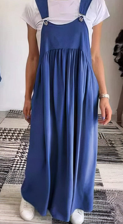 HELGA - KASUAL-KLEID MIT TRÄGERN