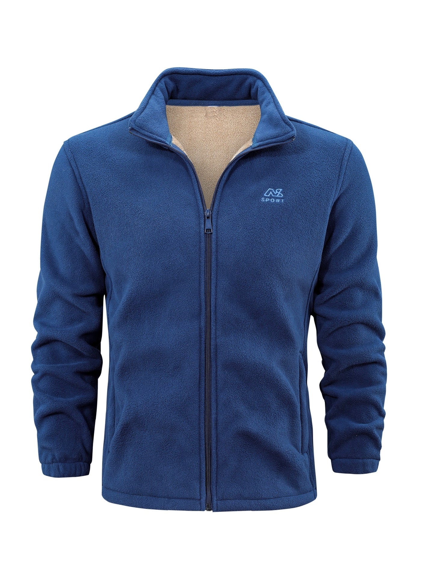 Kuschelige Winter-Fleecejacke für Männer