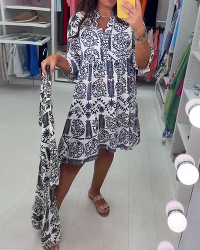 Kleid Fashion Street-Print