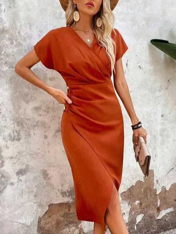 Francine – Wickel-Midikleid für eine feminine Silhouette