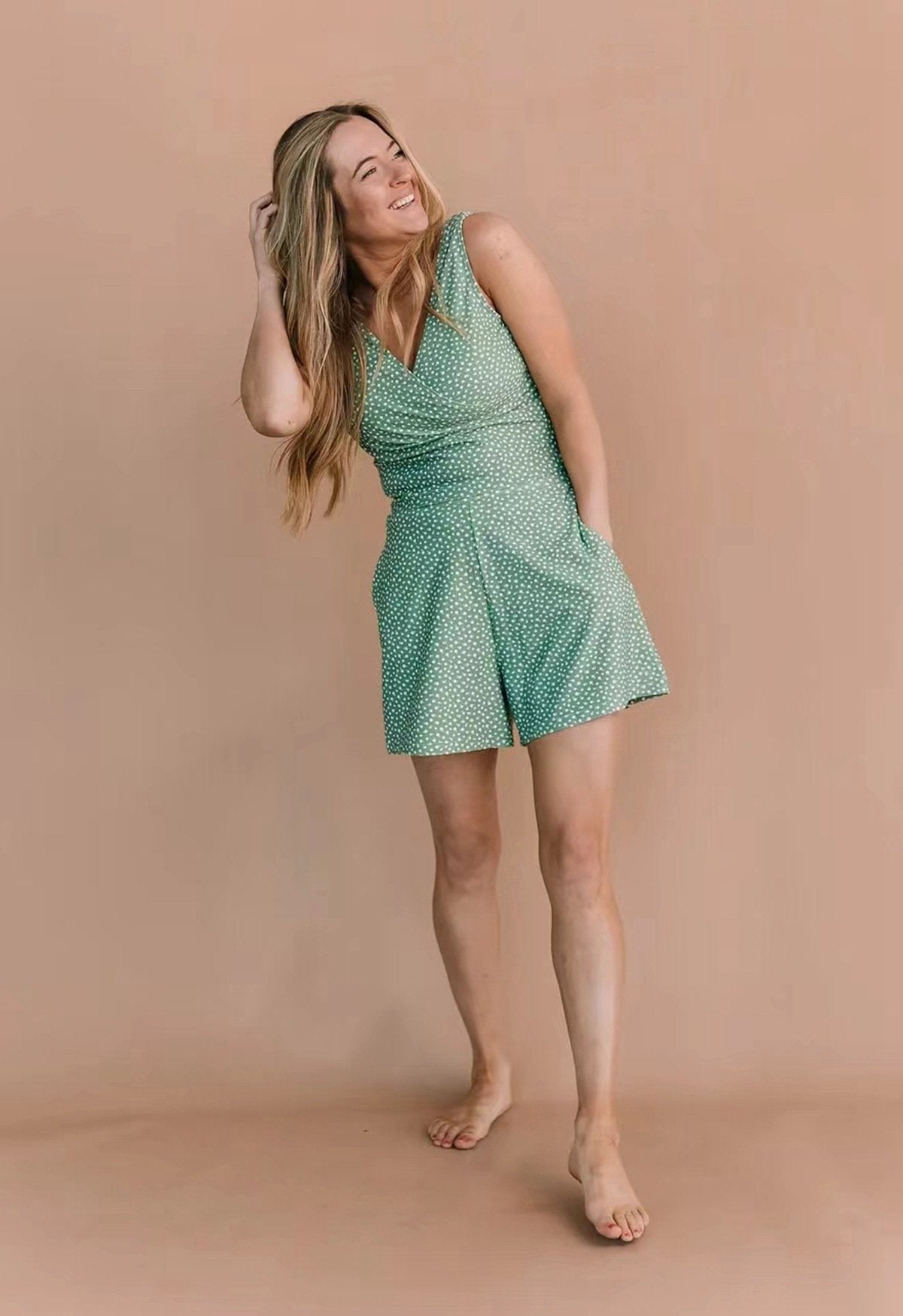 Agnieszka – Badeanzug mit Rüschen und Bruststütze