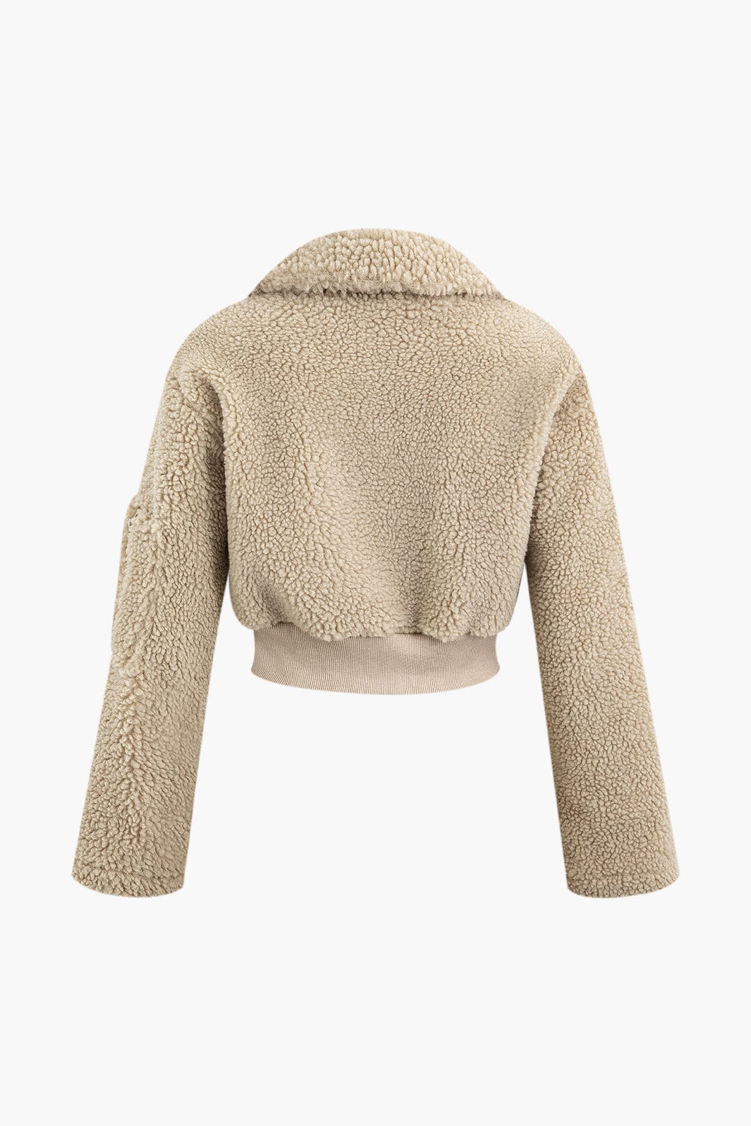 Misha | Teddy-Zweiteiler mit Cargohose & Cropped-Jacke