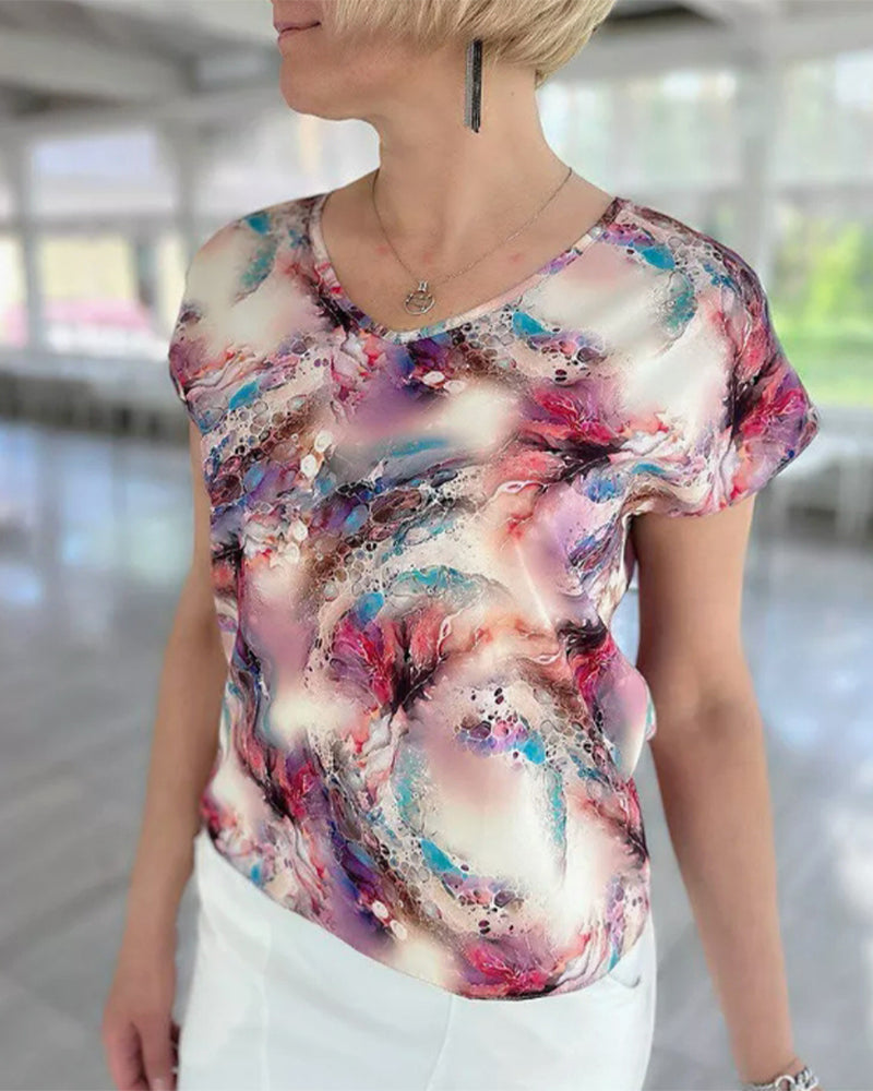 T-Shirt bedruckt kurzarm