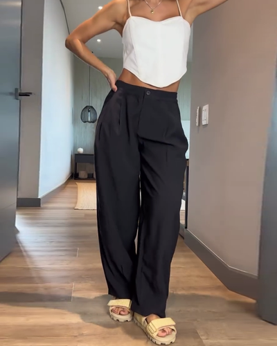 Hose Casual Weit Geschnitten