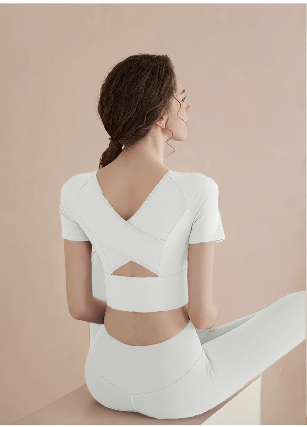 Heidi Mode | Cross Back Running Kurze Ärmel