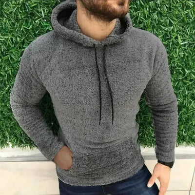 Bequemer und warmer Herren-Kapuzenpullover für entspannte Tage