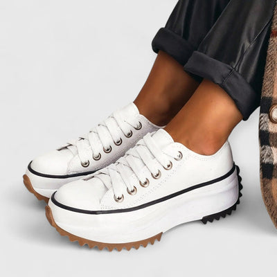 Laira | Chunky Lace-Up Sneakers