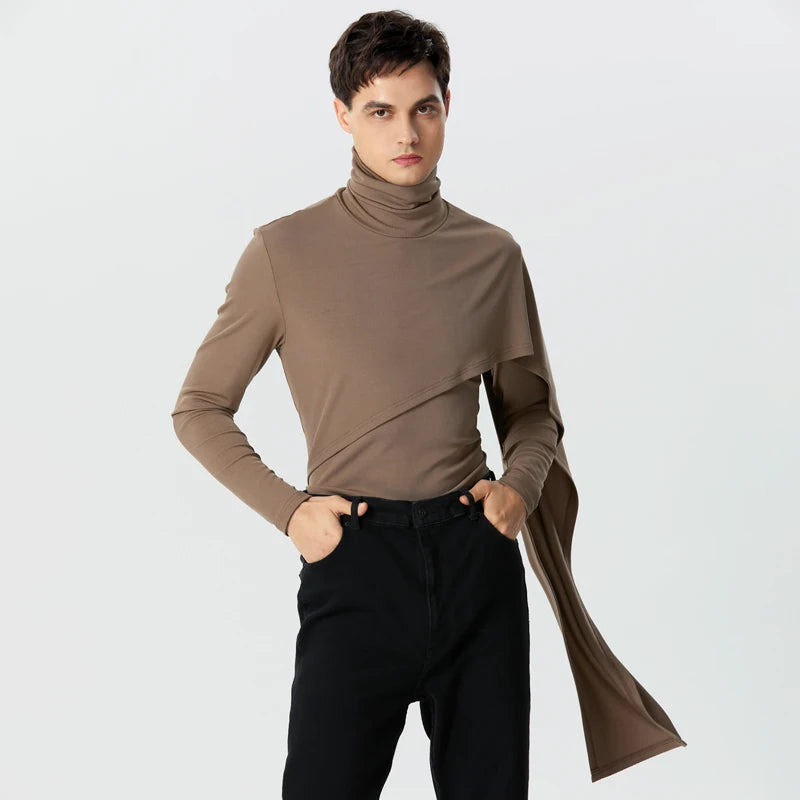 Exquisites langärmeliges Oberteil für Männer