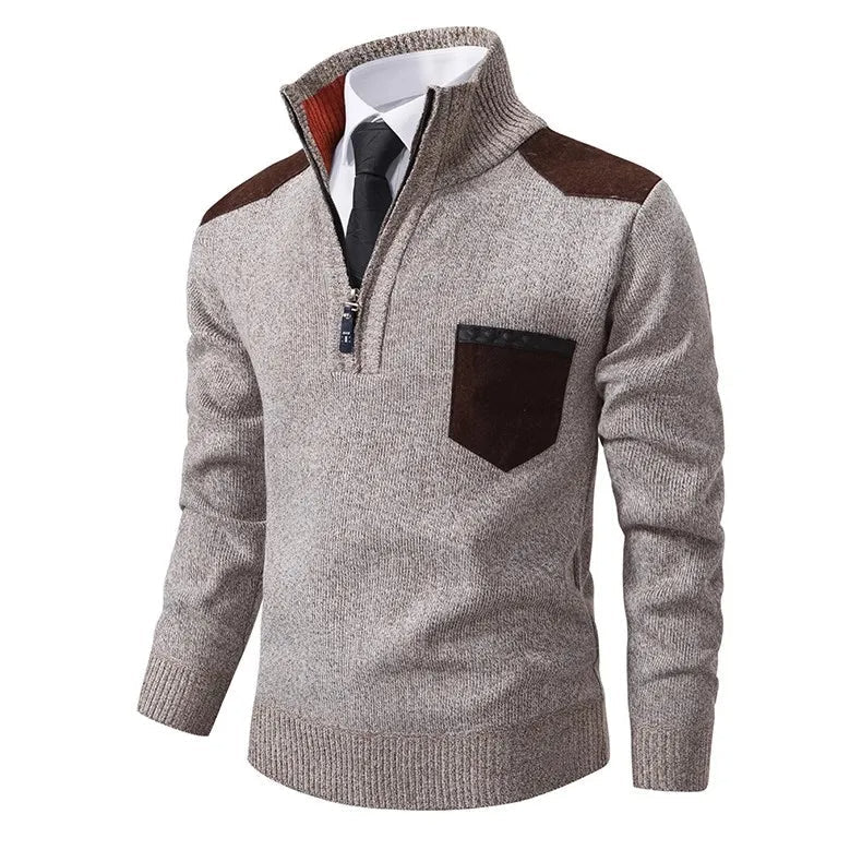 Klassischer lässiger Winterpullover für Männer