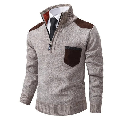 Klassischer lässiger Winterpullover für Männer
